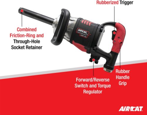 1993-VXL 1-Inch Vibrotherm Drive Composite Straight Impact Feature Callouts